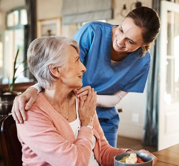 nurse-helping Nurse and Women at Bethel Pointe