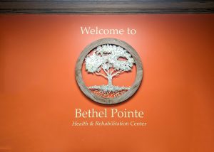 Welcome Sign to Bethell Pointe Health & Rehabilitation Center